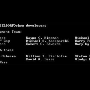 Die Entwickler haben sich ein Denkmal gesetzt: Der Befehl „show developers“ im TSM-Server