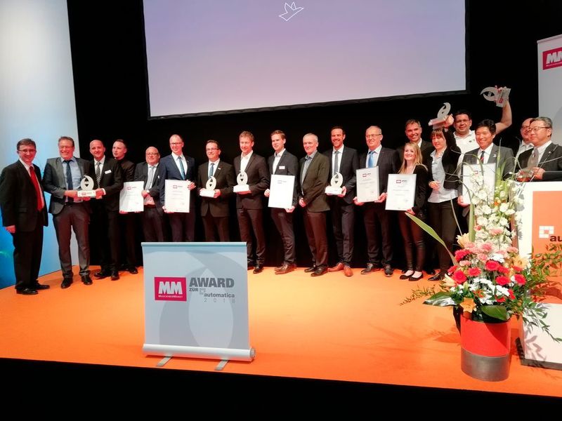 MM Maschinenmarkt hat auf der Automatica auch in diesem Jahr wieder die besten Produkte ausgezeichnet. (Reinhardt / Devicemed)