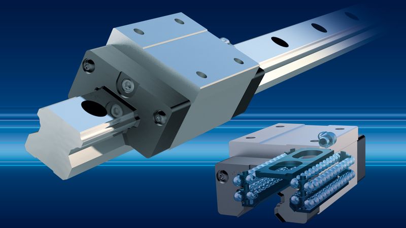 Rodriguez hat die BRXH-Profilschienenführungen für Maschinenbau und Robotik überarbeitet.(Bild:  Rodriguez)