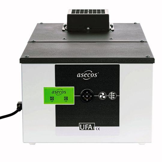 Neuer Umluftfilteraufsatz von Asecos(Bild:  Stefan Gregor -Fotograf-)