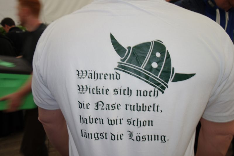 Oliver Rottgardt, IT-Kontor hatte den witzigsten Rücken des Abends (IT-BUSINESS)