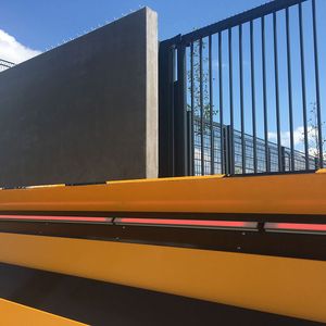 Der äußere Verteidigungswall des Rechenzentrums "München Ost" von Noris Network.