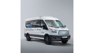 Ford präsentiert digital vernetzte Dienstleistungen und Services für sein elektrifiziertes Nutzfahrzeug-Angebot. (Ford)