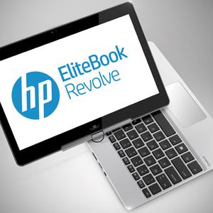 Drehen, schwenken oder kippen – das EliteBook Revolve macht seinem Namen alle Ehre.