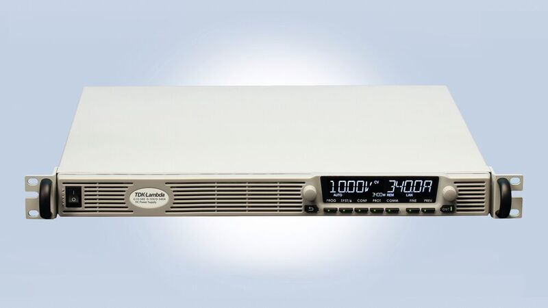 DC-Netzteile der TDK-Lambda Genesys+-Serie: ihre PSINK-Option kann eine Spitzenleistung von bis zu 300 W und eine Dauerleistung von bis zu 100 W aufnehmen und ableiten. 