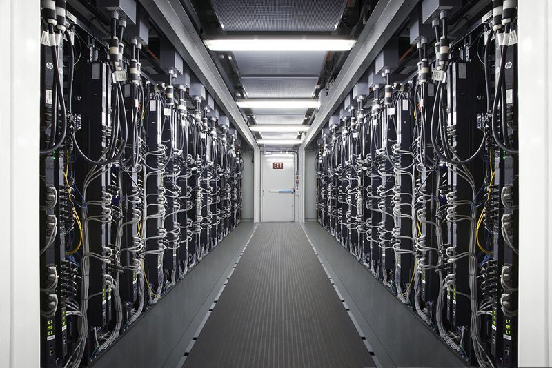 -... oder auch im Prinzip der Warmgang-Einhausung. Bild: HP (Archiv: Vogel Business Media)