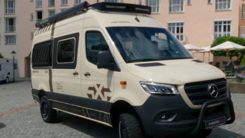 Mit dem X-Pedition 600 MQ betritt die Marke Weinsberg völliges Neuland.(Bild:  Weinsberg)