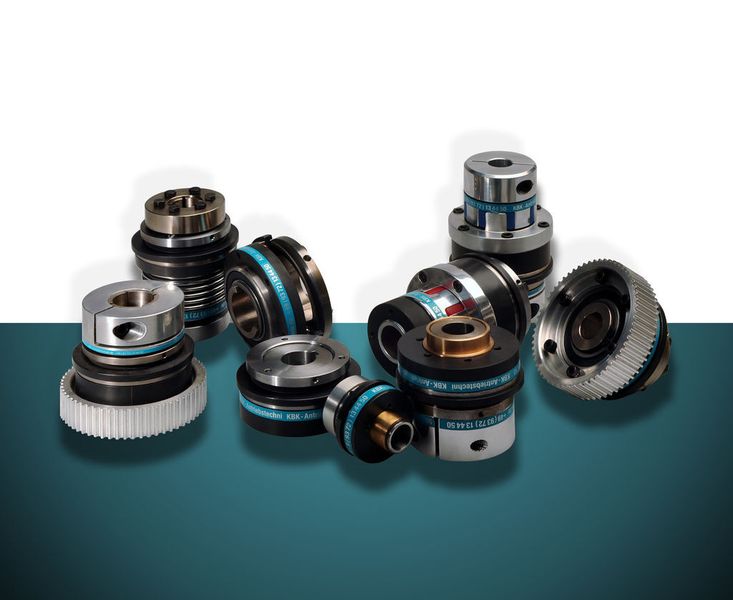 Ob Innen- oder Außenkonus, Passfeder- oder Klemmnabe – bei KBK-Sicherheitskupplungen sind Anbindungsvielfalt und Variationsmöglichkeiten groß.  (Bild: KBK)