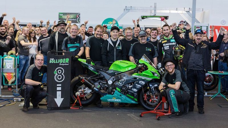 Live Boxenstopp mit Team Bolliger in Halle 7. (MCH Messe Schweiz (Zuerich) AG)