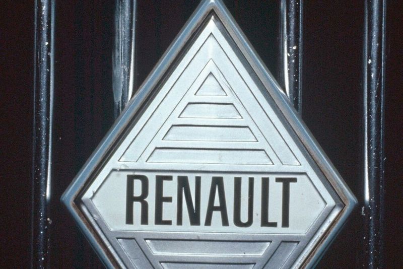 Und 1959 gab sich das Renault-Markenlogo so. (Bild:  Renault)