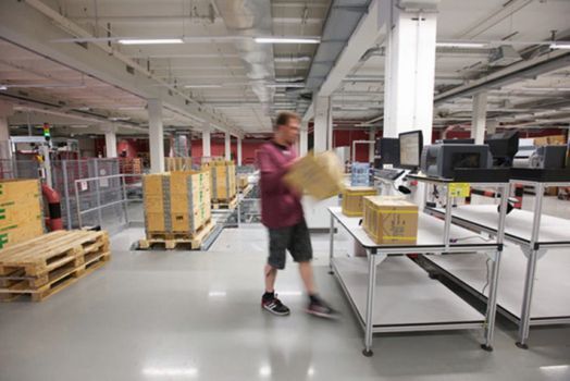 Blick ins Lager von Future Electronics in Leipzig: Kunden verlangen Next Day Delivery und stellen Hersteller und Distributor vor neue Herausforderungen. (Bild: Future Electronics)
