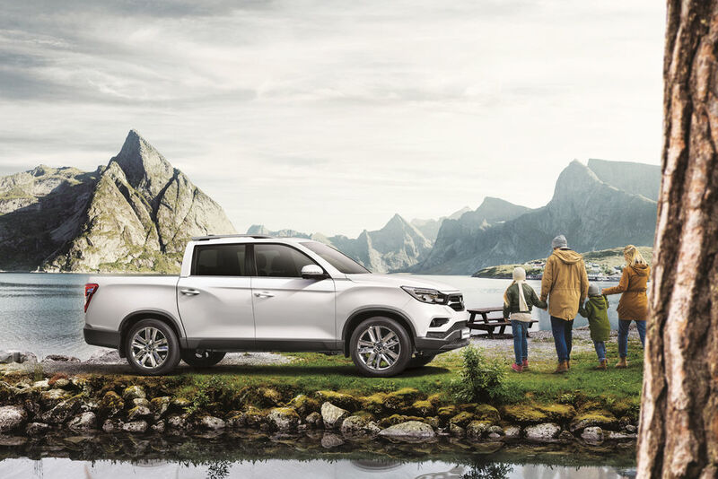 Der Pick-up soll sowohl als sportlich robustes Familienauto...  (Ssangyong)