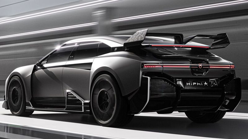 Rund zwei Sekunden sollen vergehen, bis der Hiphi A aus dem Stand auf Tempo 100 sprintet. (Bild: Hiphi)