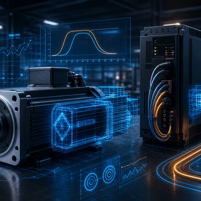 Software-Tools, Mechanik und Elektrik im Einklang: So schöpfen Konstrukteure das volle Potenzial moderner Antriebssysteme aus. (Symbolbild) (Bild: KI-generiert / Gemini)