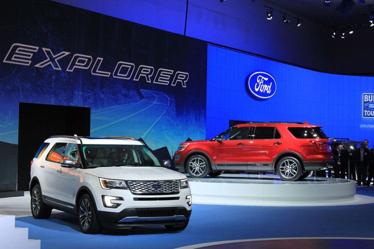 Ebenfalls aufgefrischt: Der Ford Explorer. (Foto: press-inform)