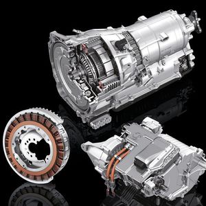 Breit aufgestellt: ZF bietet seinen Kunden elektrische Maschinen, Plug-in Hybridgetriebe oder hochintegrierte elektrische Achsantriebe.