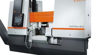 Die Horizontalbandsäge Kastotec zeichnet sich durch eine einfache Bedienung und ein durchdachtes Materialhandling aus. (Bild: Kasto)