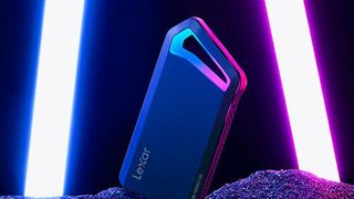 Formvollendet, schnell, robust: Lexar SL660 BLAZE Gaming Portable SSD. (Lexar)