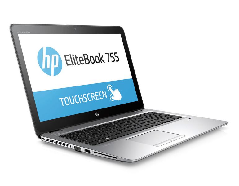 Das Gehäuse der AMD-Notebooks der 705-G3-Serie besteht aus Aluminium und Magnesium. Hier das EliteBook 755 mit 15,6-Zoll-Display. (Bild: HP)