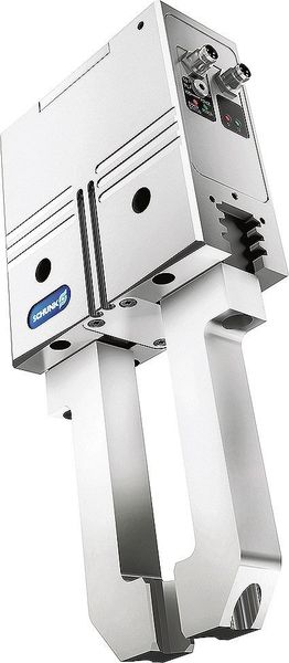 Der Schunk PGN-plus-E verfügt über eine robuste, dauergeschmierte Vielzahnführung zur Aufnahme hoher Momente und ist lebenslang wartungsfrei. (Schunk)