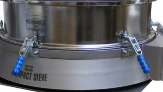 Die neue Compact Sieve ist  eine leistungsfähige Vibratiossiebmaschine. (Bild: Russell Finex)
