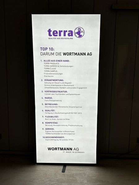 Ich denke jeder weiß, warum die WORTMANN AG, die richtige Entscheidung ist! (Bild: Vogel IT-Medien)