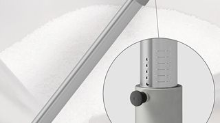 Die Ansaugluft der Sauglanze lässt stufenweise regulieren. (Bild: Siloanlagen Achberg)