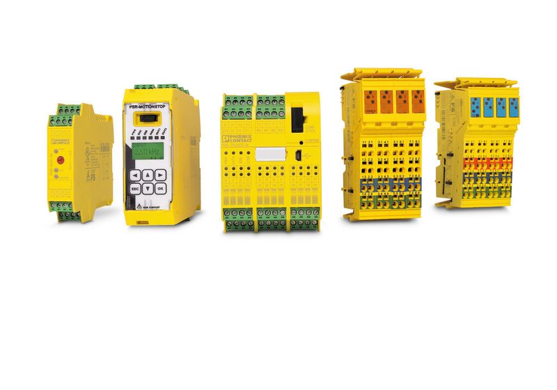 Mit dem Portfolio an Safety-Komponenten lassen sich alle sicherheitsgerichteten Anforderungen einfach und schnell umsetzen. (Bild: Phoenix Contact)