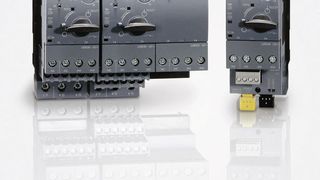 Green Automation in der Niederspannungstechnik: Die Komponenten aus dem neuen Systembaukasten Sirius Innovationen von Siemens erfüllen alle Anforderungen (hier ein Kompaktabzweig 3RA6). Bilder: Siemens (Archiv: Vogel Business Media)