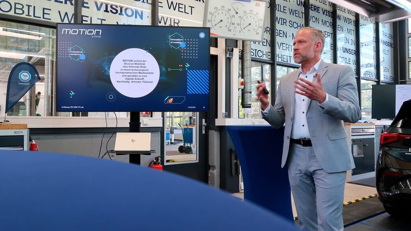 Alexander Kraus, CTO der TÜV-Süd-Division Mobility (Bild: Diehl – VCG)