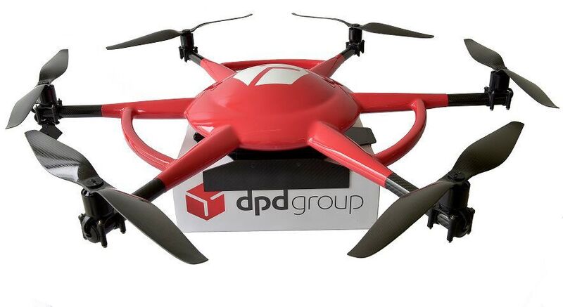 The DPD drone has been continuously improved since June 2014 and is now in regular service. (DPD)