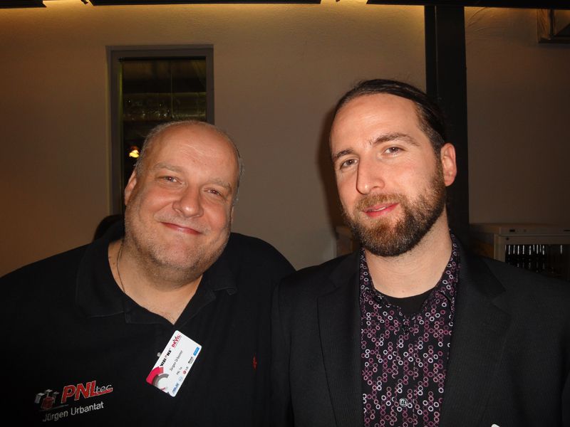Jürgen Urbantat, PNL-tec, und Michael Lindeburg, LC-Power (Archiv: Vogel Business Media)