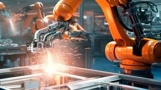 Blitzerholung, oder nicht? Die Industrie in Deutschland kriselt seit Jahren aufgrund äußerer und innerer Probleme. Für dieses Jahr glaubt man an eine gewisse Erholung. Einige sehen jetzt sogar schon die Trendwende kommen. Das wäre natürlich schön! Doch andere bleiben eher vorsichtig ... (Bild: Fanuc)