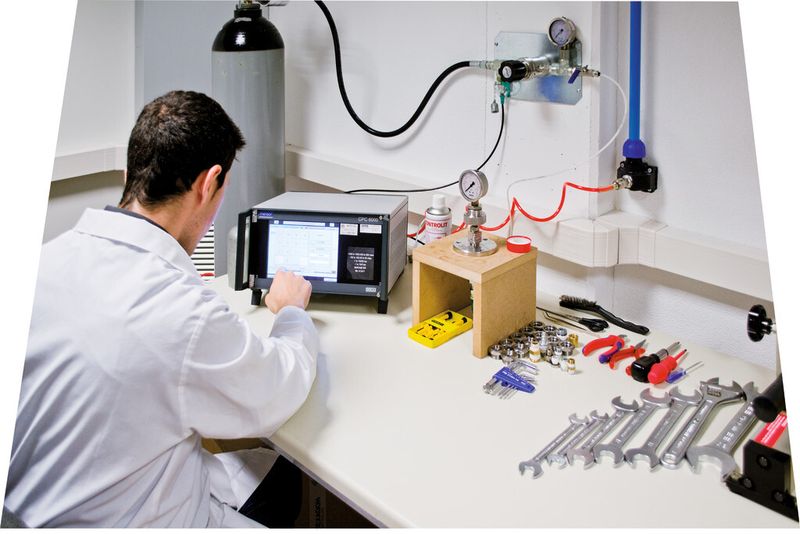 Neu bei Brütsch/Rüegger Tools: Kalibrierung von Druckmessgeräten. (Bild: Brütsch/Rüegger Tools)