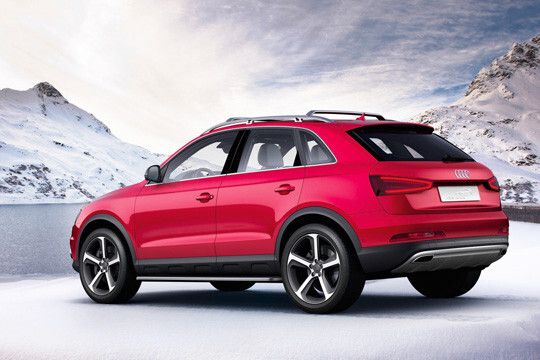 Der 2,5-Liter-Fünfzylinder-Turbo des Q3 Vail ist von 231 kW/314 PS auf 250 kW/340 PS erstarkt. (Foto: Audi)