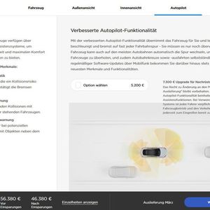 (Screenshot www.tesla.com)