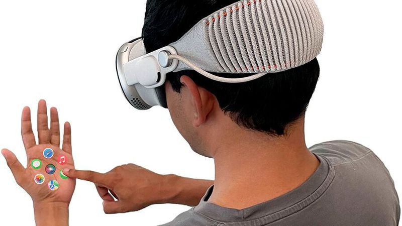 Cameras detect touches on the skin surface. Machine learning methods evaluate the movements.(Image: Human-Computer Interaction Institute)