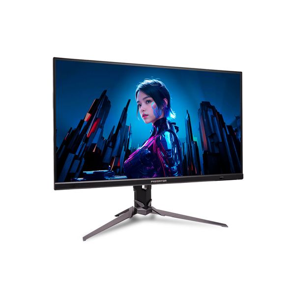 Der 24,5 Zoll große Predator XB253Q U1 von Acer erreicht bei Full-HD eine Bildweiderholrate von 1.000 Hz. Er soll sich damit auch als Monitor für eSports-Turniere eignen. Eine Circular-Polarizer-Technologie soll dabei die Augen schonen. (Bild: Acer)