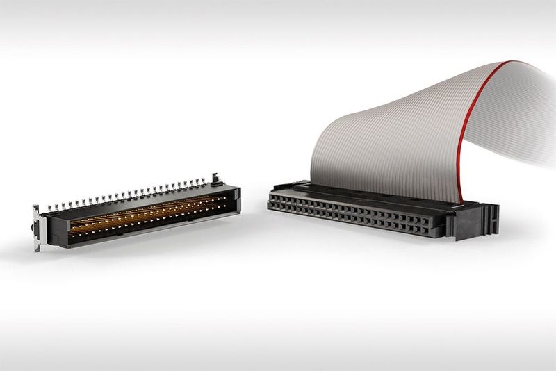 Bild 2: Konfektionierter SMC-Steckverbinder. (Bild: TE)