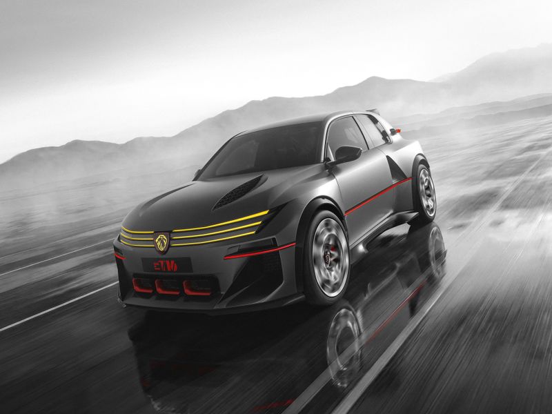 With the E-T16 concept car, Peugeot is bringing to life an all-electric tribute to the legendary 205 rally car. (Source: Peugeot)