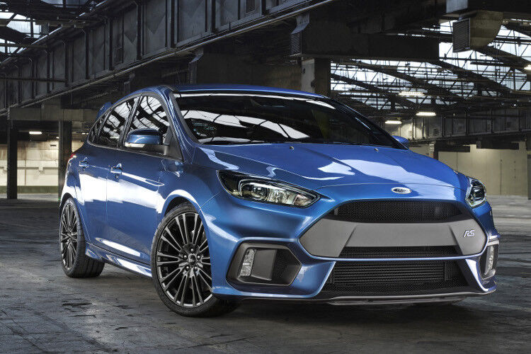 Mit einer markanten Frontpartie unterscheidet sich der RS von den anderen Focus-Modellen. (Foto: Ford)