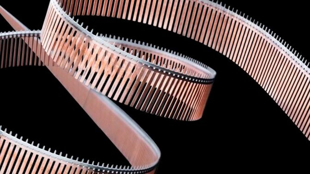 HYBRO+ in its final configuration as a bronze-iron composite strip for connector applications in combination with a press-fit zone (Source: Voestalpine Precision Strip)