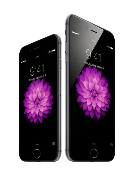 Der große Bruder des iPhones 6 ist das iPhone 6 Plus. (Bild: Apple)
