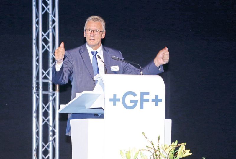 Pascal Boillard, Präsident von GF Machining Solutions: «Von diesem neuen Standort aus werden wir unsere Position als globaler Player festigen und gleichzeitig unsere Schweizer Wurzeln unterstreichen können.»  (Anne Richter, SMM)