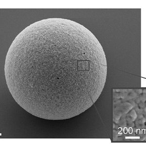 Mikroskopische Aufnahme der ungeordneten Nanokristalle(Bild:  A. Morandi / ETH Zürich)