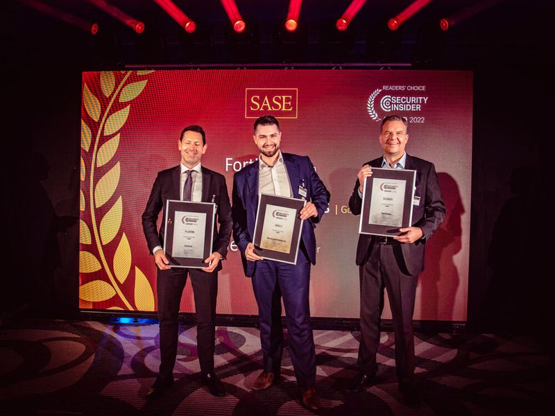 Die Gewinner in der neu eingeführten Security-Kategorie 