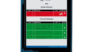 Bild 1: Für den aktiven Teil des Mess- und Monitoring-Systems, die Kommunikation, kommen einfache Hilfsmittel wie elektronische Organizer zum Einsatz. (Archiv: Vogel Business Media)