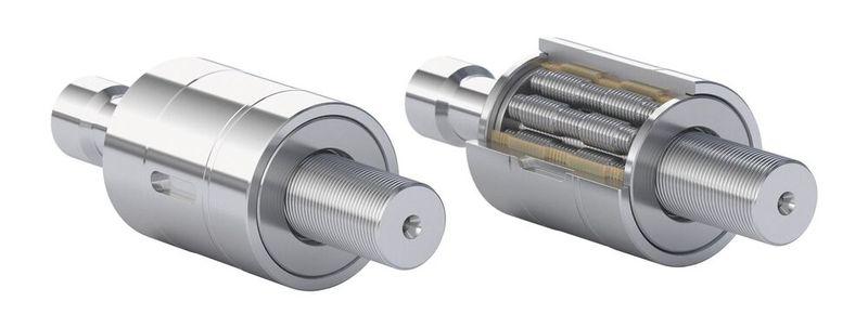 Entwickelt wurde die Technologie der Planetenwälzgewindespindel vom Deutschen Zentrum für Luft- und Raumfahrt e.V. (DLR) im Jahr 1993. Die Kombination aus Gewindespindel und Planetengetriebe bietet viele Vorteile gegenüber herkömmlichen Spindeln. (Bild: Ortlieb)