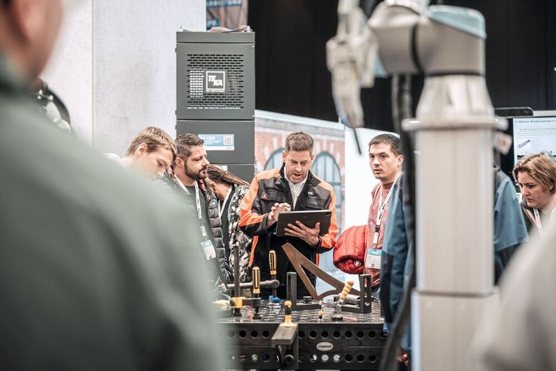 Interessiertes Publikum: Digitalisierung und Automatisierung gehörten zu den von Lernenden und Experten häufig diskutierten Themen.  (Bild: Bernexpo)