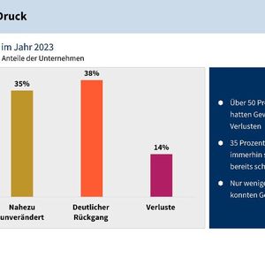 Gewinnentwicklung im Jahr 2023(Bild:  VCI)